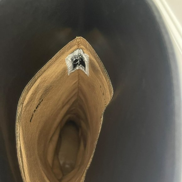 Frye Riding Boots Women’s Size 8 Shirley Black Made in Mexico - Picture 8 of 11